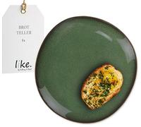 Villeroy & Boch Plato de postre Lave Bread & Butter Ø17 cm Green