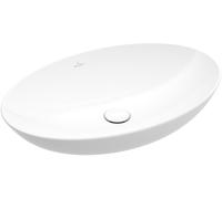 Villeroy & Boch Loop & Friends lavabo 62x42 cm oval sobre encimera blanco brillante 4A4801R1