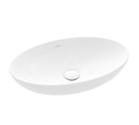 Villeroy & Boch Loop & Friends lavabo 62x42 cm oval sobre encimera blanco brillante 4A4801R1