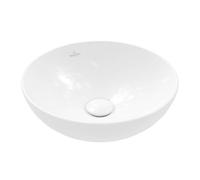 Villeroy & Boch Loop & Friends lavabo 38x38 cm circular sobre encimera blanco brillante 4A450001