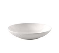 Villeroy & Boch Manufacture Ice Tazón para Pasta de Porcelana Blanco 23,5 cm