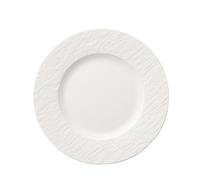 Villeroy & Boch Platillo Manufacture Rock Apto para lavavajillas y microondas Ø22 cm Blanco