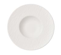 Villeroy & Boch Plato hondo Manufacture Rock Ø28 cm Blanc