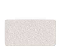 Villeroy & Boch Fuente de servir Manufacture Rock rectangular 18x35 cm blanco