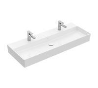 Villeroy & Boch Memento 2.0 lavabo 120x47 cm rectangular clásico blanco brillante 4A22C1R1