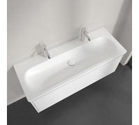 Villeroy & Boch, mueble de lavabo doble Skyla, 120 x 46 cm, sin desbordamiento