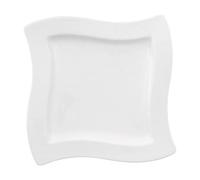 Villeroy & Boch Plato NewWave cuadrado 24 x 24 cm porcelana blanco