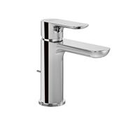 Villeroy & Boch O.novo - Grifo de lavabo con desagüe, AquaSmart, cromo TVW10400300061