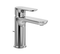 Villeroy & Boch O.novo - Grifo de lavabo con desagüe, AquaSmart, cromo TVW10400400061