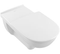 Villeroy & Boch O.Novo Vita taza de inodoro suspendido sin reborde para discapacitados blanco 4601R0R1