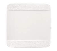 Villeroy & Boch Plato Manufacture Rock Cuadrado 28x28 cm Blanco