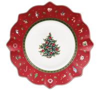 Villeroy & Boch Plato Toy's Delight Ø24.4 cm Blanco-rojo