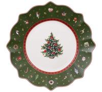 Villeroy & Boch Plato Toy's Delight Ø24.4 cm Blanco-verde