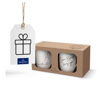 Villeroy & Boch Set De Tazas Con Asa De Pascua Statement 11,5X8X10,5Cm, Tazas De Porcelana Blanca, 280Ml Cada Una