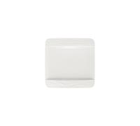 VILLEROY & BOCH Speiseteller quadratisch Manufacture Rock Blanc 28x28cm blanco
