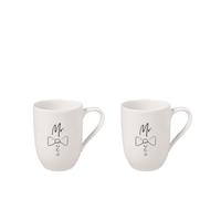 Villeroy & Boch Statement set de tazas Mr and Mr, 2 unidades, 280 ml