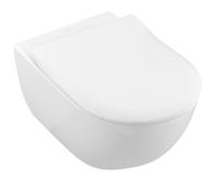 Villeroy & Boch Subway 2.0 - Inodoro suspendido con asiento SoftClose, DirectFlush, blanco alpino 5614R201
