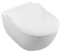 Villeroy & Boch Subway 2.0 conjunto combi-pack con tapa suspendido sin reborde blanco 5614R201