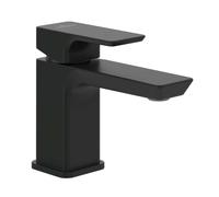 Villeroy & Boch Subway 3.0 grifo para lavabo de pie negro TVW112001001K5