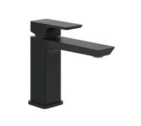 Villeroy & Boch Subway 3.0 grifo para lavabo de pie negro TVW112003000K5