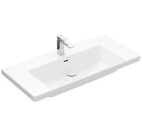 Villeroy & Boch Subway 3.0 lavabo 100x47 cm rectangular clásico-para mueble blanco brillante 4A70A5R1