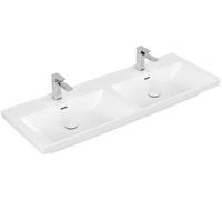 Villeroy & Boch Subway 3.0 lavabo 130x47.5 cm rectangular para mueble blanco mate 4A71D5RW