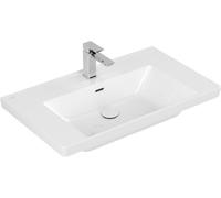 Villeroy & Boch Subway 3.0 lavabo 80x47 cm rectangular clásico-para mueble blanco brillante 4A7080R1