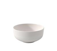 Villeroy & Boch - Tazon Afina de porcelana premium, tazon fabricado en Alemania, apto para lavavajillas y microondas, apilable, blanco