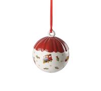 Villeroy & Boch Bola de navidad Toy's Delight Decoration Ø6 cm blanco-rojo