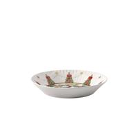 Villeroy & Boch - Toy's Fantasy fuente grande, cuenco navideño grande de porcelana, decoración de muñeco de nieve, cuenco para servir, cuenco de cerámica, plato hondo navideño