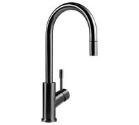 Villeroy & Boch Umbrella - Grifo de fregadero con salida extraíble, antracita 92540005