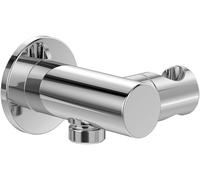 Villeroy & Boch Universal Showers conector angular con soporte cromo TVC00046200061
