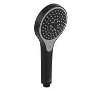 Villeroy & Boch Verve Showers - Alcachofa de ducha, 3 chorros, negro mate TVS109001000K5