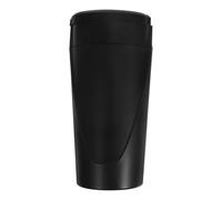 VILLFUL Bote de Basura para Coche Inteligente Negro, ABS y Aleación | Mini Cubo de Basura para Coche, Tapa Automática, Organización Compacta, Uso Manos Libres, Diseño Moderno