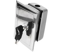 VILLFUL Caja de Control Manual de Plástico Plata para Puerta de Persiana y Garaje Botón Pulsador Multi-funcional Diseño Práctico y Elegante