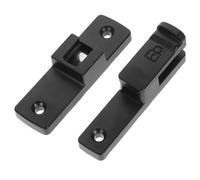 VILLFUL Cerradura de Puerta de Garaje de Aleación de Zinc Pestillo Abatible de 90 Grados para Puertas y Ventanas, Protección de Seguridad y Fácil Uso en Garajes