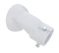 VILLFUL Kit 45° Adaptador para Ventilador de Techo, Acero, Inclinado | Ventilador para Techos Inclinados, Montaje Rápido, Soporte Firme, Reduce Vibración, Blanco Varios estilos