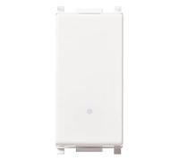 Vimar 0R14000 - Interruptor 1P 10Ax, Color Blanco