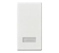 Vimar 0R14026 Botón intercambiable 1 módulo con difusor iluminable, blanco