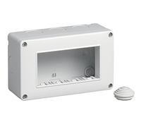Vimar cajas de superficie - Caja ip40 4 módulo serie plana