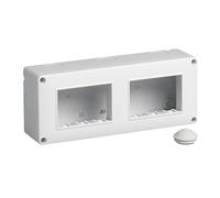 Vimar cajas de superficie - Caja ip40 6 módulo 3x2 horizontal serie plana