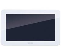 Vimar K40937 Monitor LCD 7in de pantalla táctil para kit videoportero de superficie, 1 alimentador 40103, con estribo para la fijación de superficie, blanco