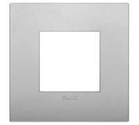 Vimar serie arke - Marco classic 2 módulos tecnopolimero silver mate