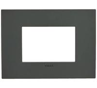 Vimar serie arke - Marco classic 3 módulos tecnopolimero gris