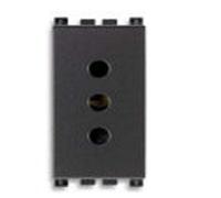 Vimar serie arke - Toma 2 polos+tierra 10a p11 gris