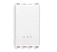 Vimar Pulsador Serie Eikon 1 polo contacto abierto 10 A Blanco
