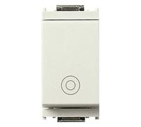 Vimar serie idea - Pulsador 1 polo contacto abierto 10a simbolo generico blanco