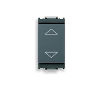 Vimar serie idea - Pulsador conmutador 1 polo 10a gris