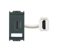 Vimar serie idea - Toma hdmi gris