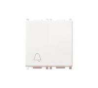 Vimar serie plana - Pulsador 1 polo 10a timbre 2 módulo blanco
